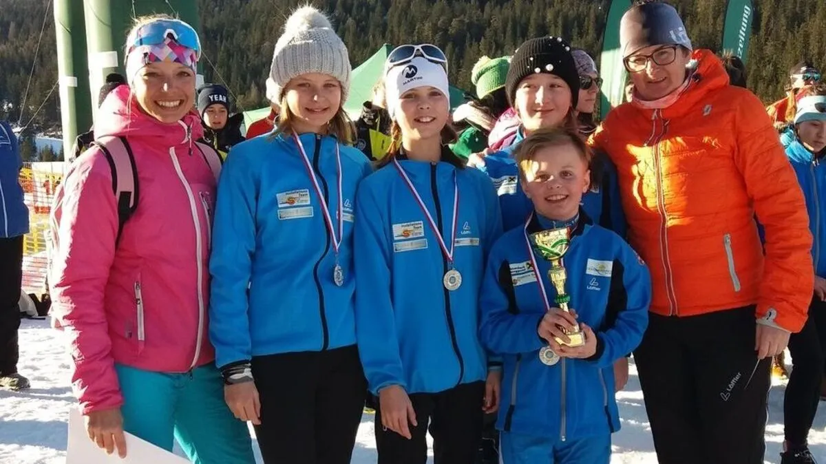 Team der Nationalparkmittelschule Defereggental erreichte den zweiten Platz: Verena Stemberger, Nadine Gutwenger, Annalena Ploner, Elina Kleinlercher, Lukas Rieger, Cäcilia Ladstätter-Veiter