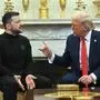 Der ukrainische Präsident Selenskyj kündigt Treffen mit Trump „in naher Zukunft“ an