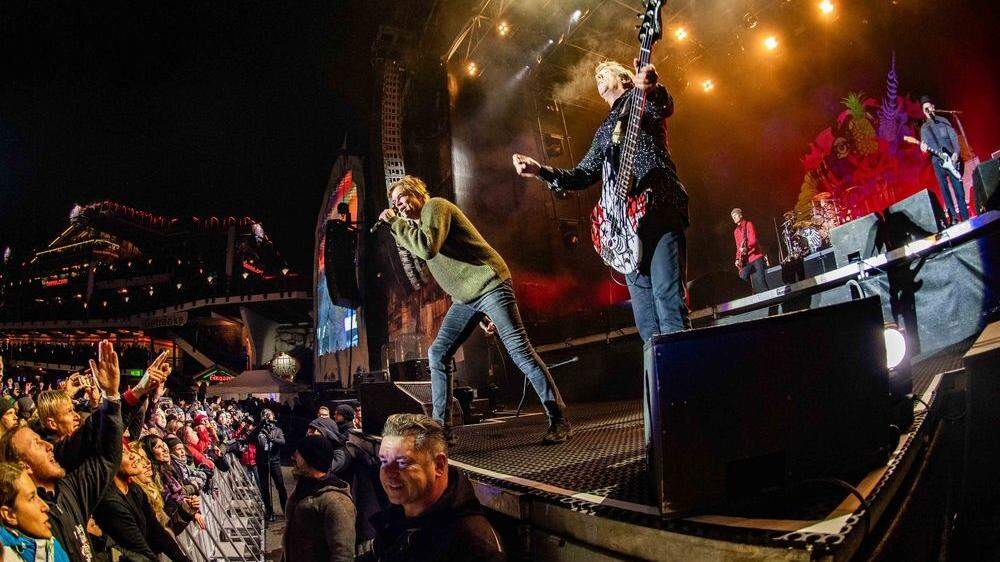 2018 traten die Toten Hosen in Schladming auf (Bild). Das Konzert im August 2020 in Graz wurde auf 2021 verschoben 