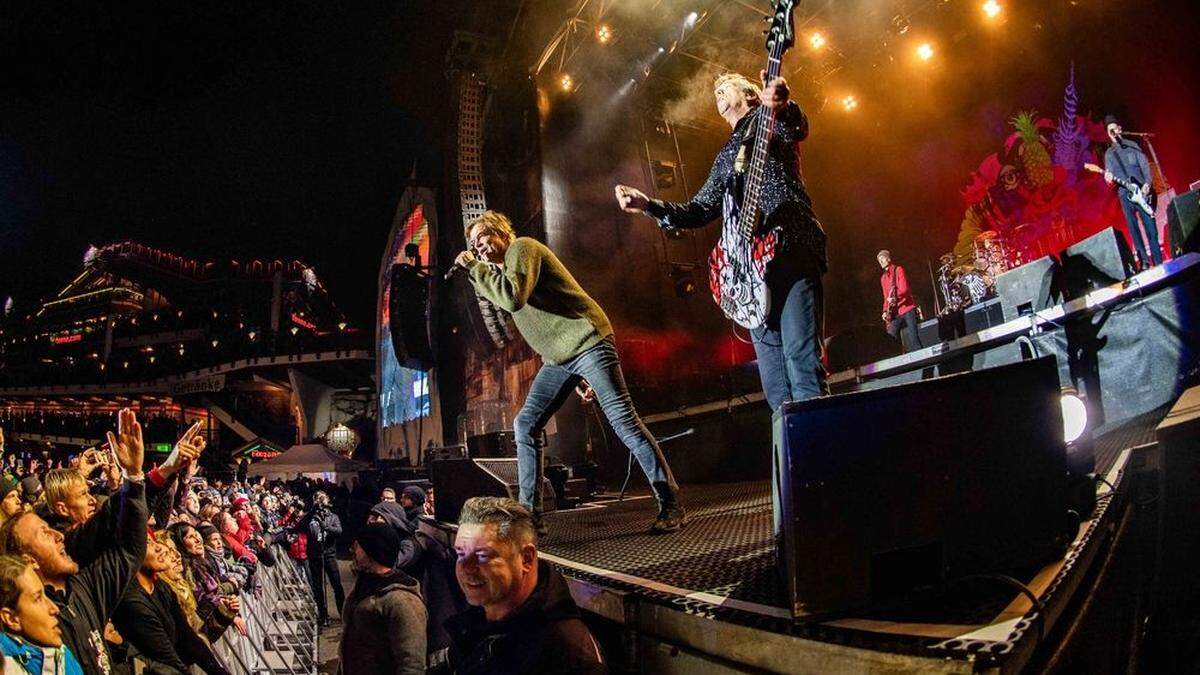 2018 traten die Toten Hosen in Schladming auf (Bild). Das Konzert im August 2020 in Graz wurde auf 2021 verschoben 