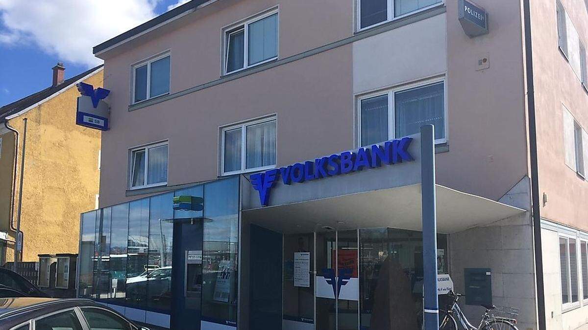 Die Volksbank in Zeltweg muss schließen