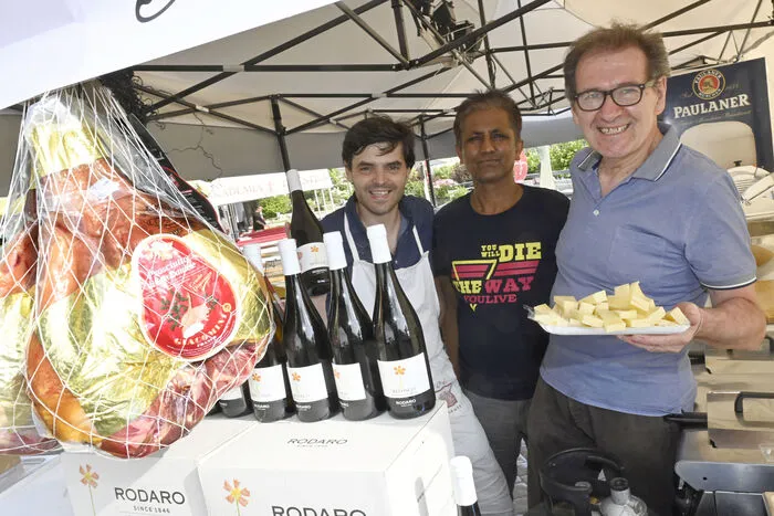 Darf natürlich nicht fehlen: Prosciutto aus San Daniele, der Partnerstadt von Millstatt.