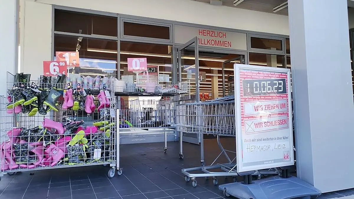 Am 10. Juni öffnete Kik das letzte Mal die Türen