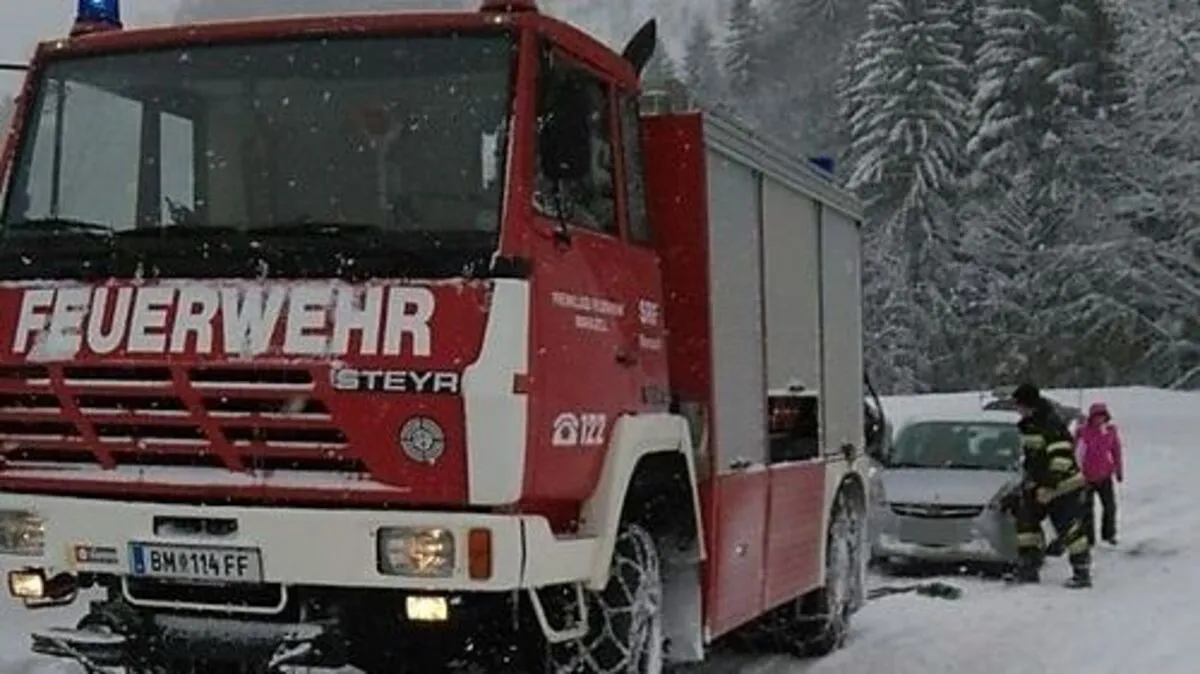 Die Feuerwehr Mariazell ist im Dauereinsatz