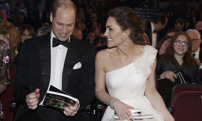 Prinz William und Herzogin Kate bei den Baftas