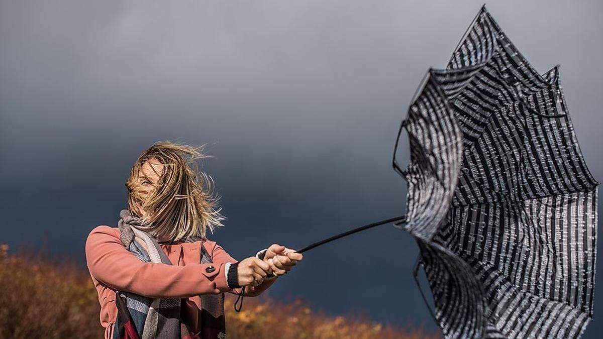 Es weht teils kräftiger Wind