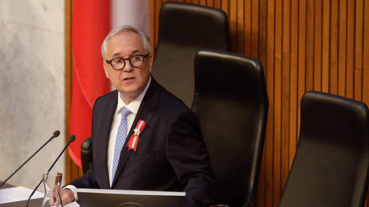 Walter Rosenkranz im Parlament