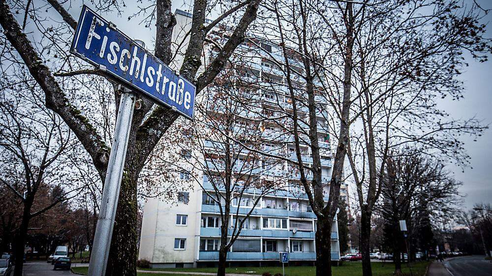 In der Fischlstraße in Klagenfurt wurde die 21-Jährige beinahe Opfer eines Vergewaltigers 