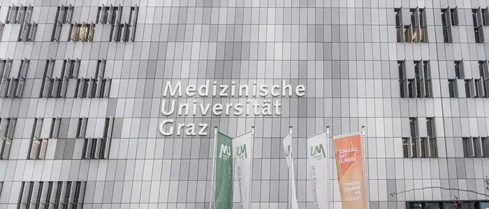 Das Bild zeigt die MedUni Graz