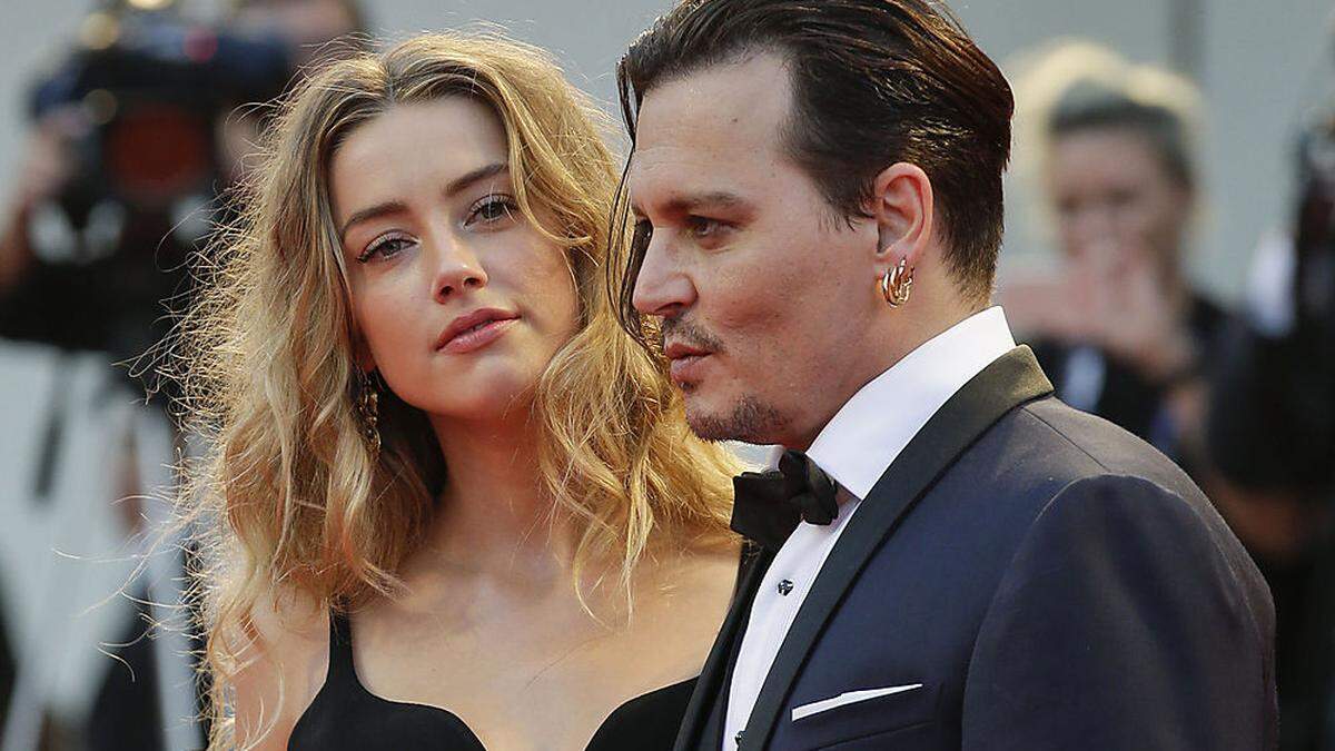 Glücklichere Tage - oder auch nicht. Amber Heard und Johnny Depp im Jahr 2015