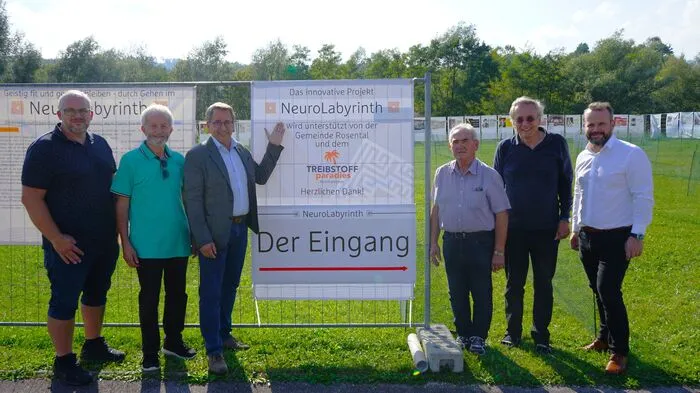 Am Donnerstagnachmittag wurde in Rosental an der Kainach ein Neurolabyrinth eröffnet.