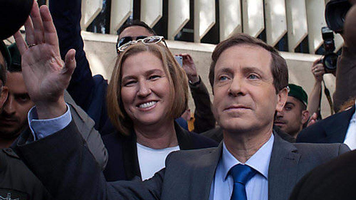 Siegerduo? Herzog und Tzipi Livni