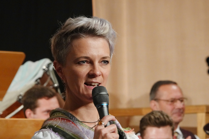 Durch das Programm führte kompetent die Obfrau des Musikvereines Birgit Schwaiger.