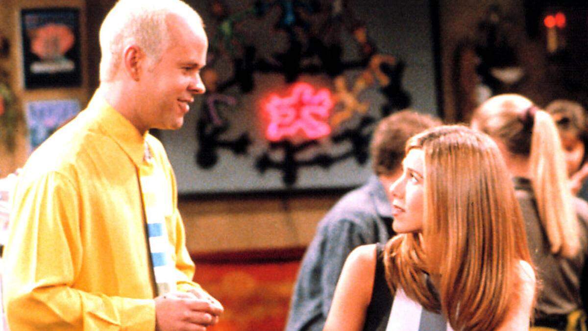 James Michael Tyler mit Jennifer Aniston in der Kult-Serie.