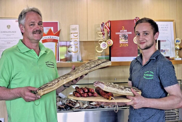 Glennard und Michael Grillitsch, Kleinhenner - Frantschach/St. Gertraud: " Mir kommt die Sache fast etwas zu früh..."