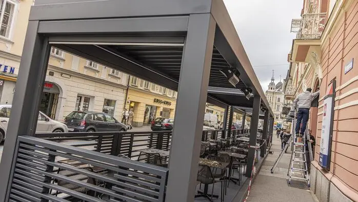 Dieser Gastgarten sorgte für heiße Diskussionen