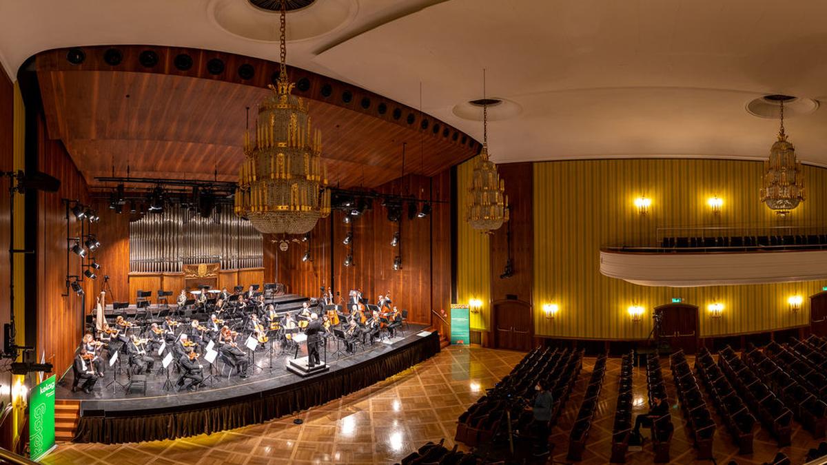 Der Wiener Concertverein spielte im Klagenfurter Konzerthaus fast ohne Publikum