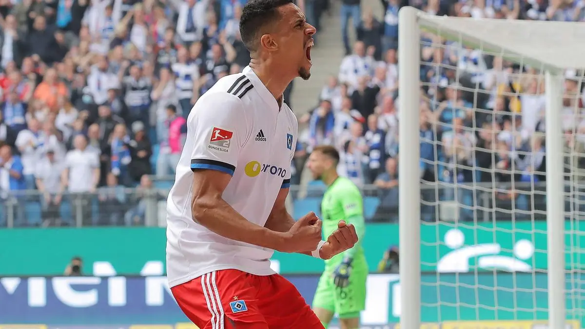 Robert Glatzel traf doppelt für den HSV