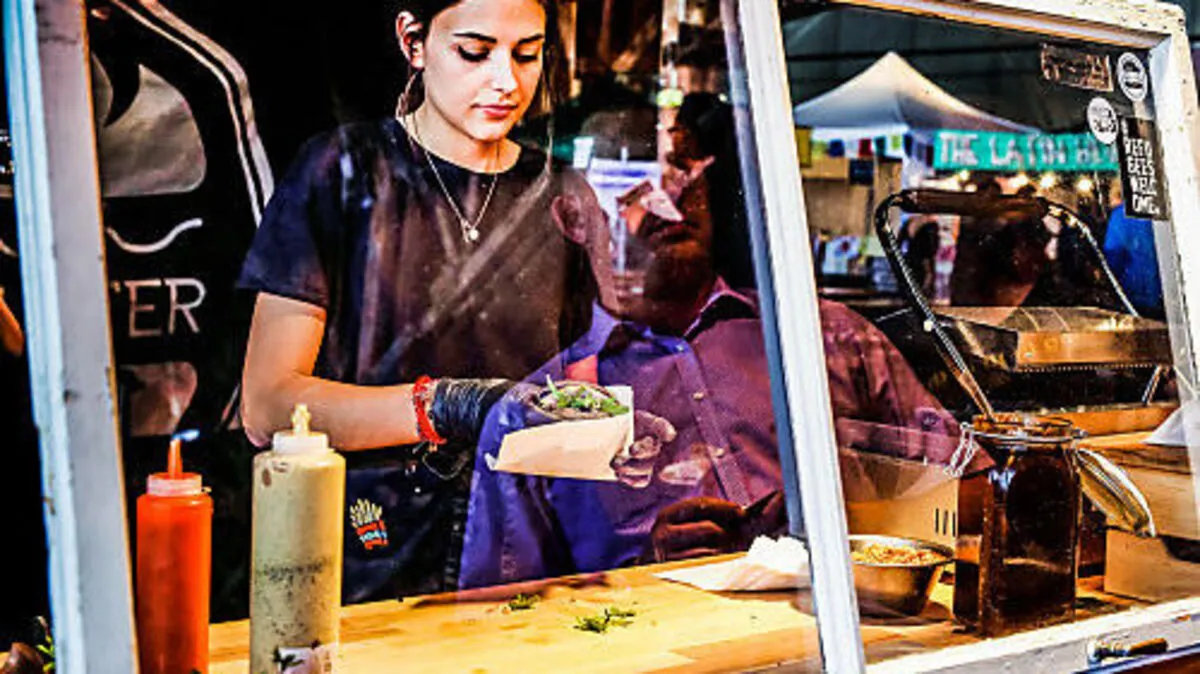 Die Food Trucks servieren mehr als 200 verschiedene Speisen