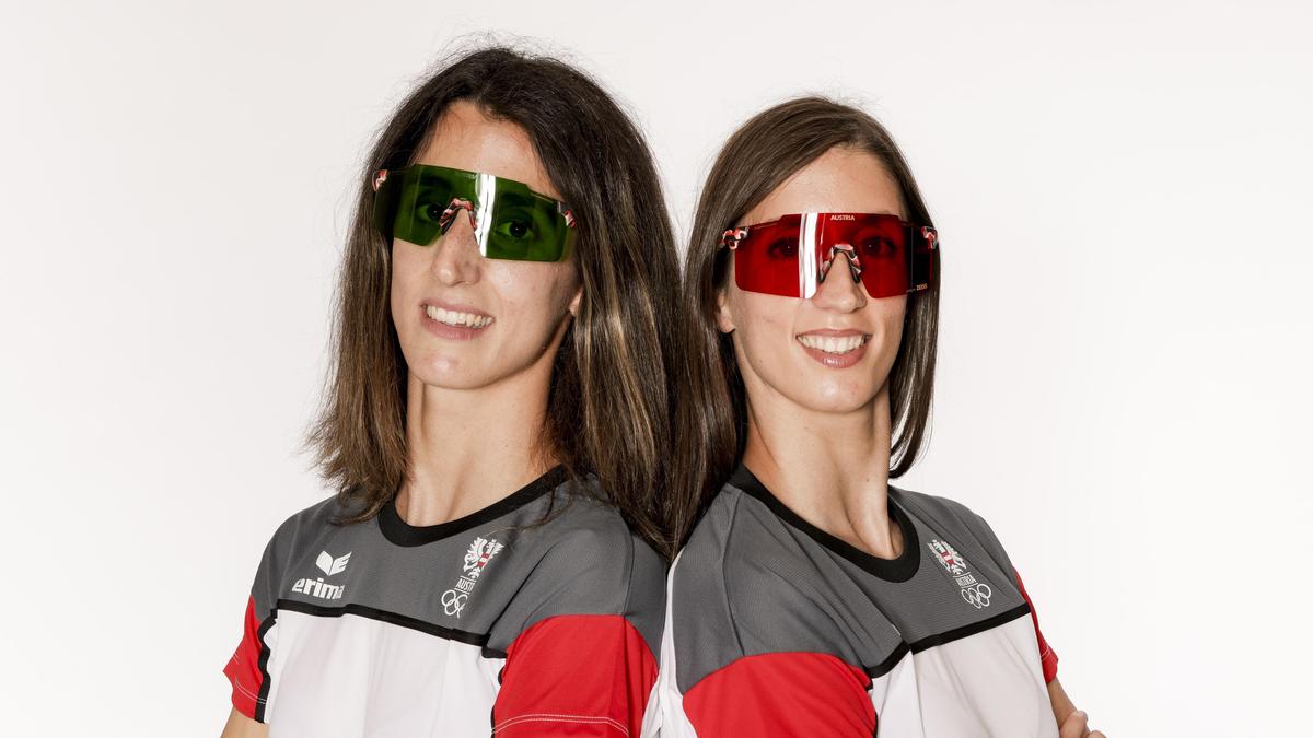 Eirini Marina und Anna-Maria Alexandri haben ein großes Ziel: eine Medaille im Synchronschwimmen 