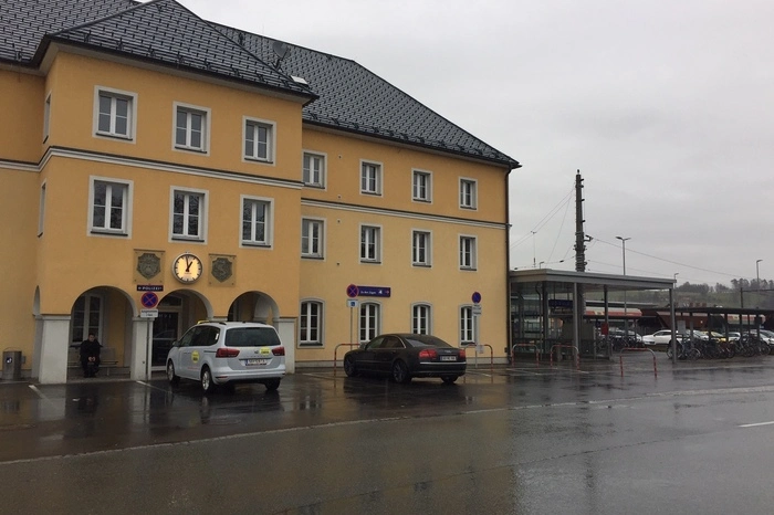 Auf dem Bahnhof Feldbach ist es am Montag ruhiger als sonst