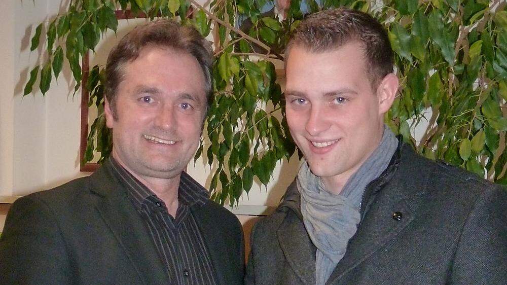 Bernd Jammernegg und Stefan Pischler