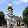 1987 hat Künstler Hundertwasser die Bärnbacher Kirche gestaltet, jetzt wird die Kuppel restauriert