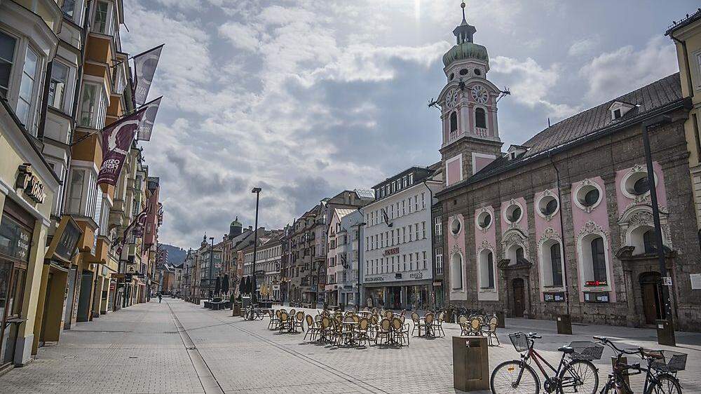 Innsbruck am 21. März 2020
