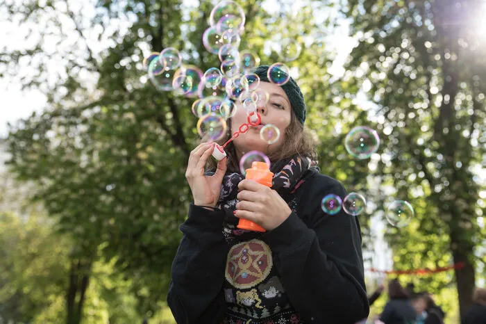 Musik, Picknickfeeling und gute Laune waren am Samstag Nachmittag im Grazer Volksgarten angesagt.
