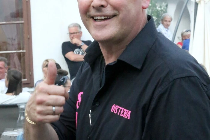 Möglich gemacht hatte dies Osteria "San Vito"-Chef Michele Pasian (Foto). 