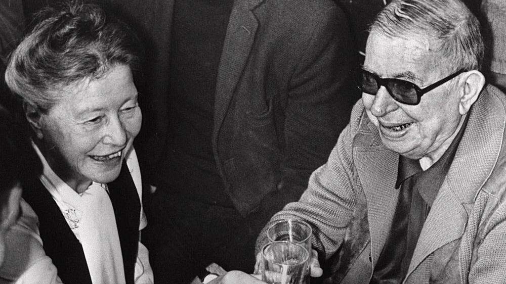 Simone de Beauvoir und Jean Paul Sartre