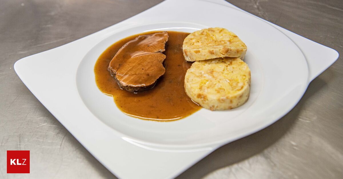 Rezepttipp: Hirschbraten mit Serviettenknödel Rezepttipp: Hirschbraten mit Serviettenknödel
