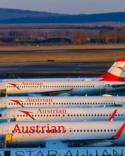 Die Austrian-Airline-Flieger bleiben am Boden 