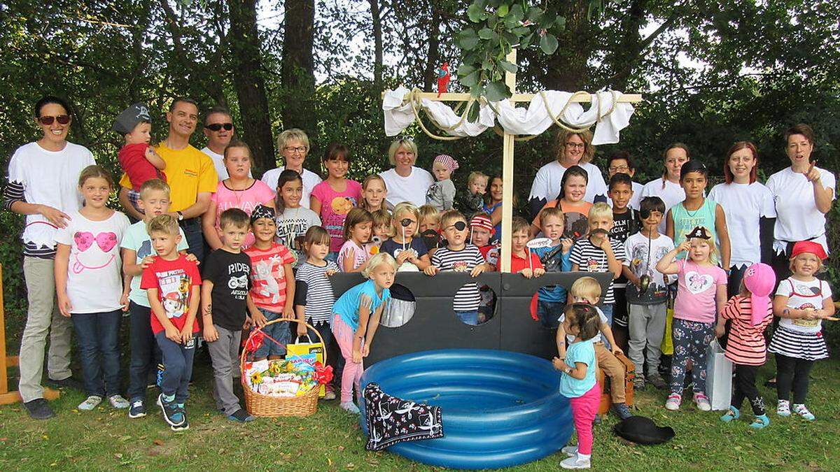 Die Kinderfreunde Neudau feierten ihr diesjähriges Spielefest unter dem Motto &quot;Piraten&quot;