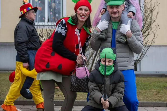 Fasching in Kalsdorf bei Graz, am 14.2. 2026.