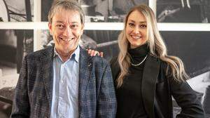 Die beiden Geschäftsführer des Himmelberger Zeughammerwerks: Wolfgang Müller mit seiner Tochter Lisa-Marie
