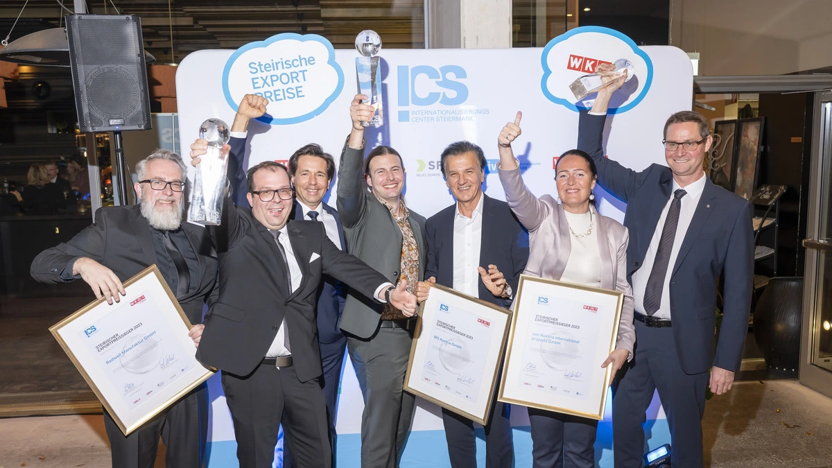 Die steirischen Exportpreissieger 2023 | Die steirischen Exportpreissieger 2023