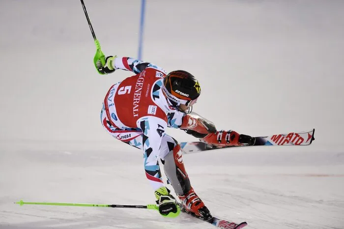Da war klar: Hirscher ist vorne!