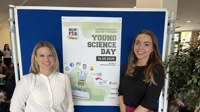 Aus Initiative der beiden Lehrerinnen Tanja Enne und Zselyke Jakubinyi fand am Freitag der „Young Science Day“ an der HLW Weiz statt.