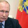Putin Umfragewerte sackten stark ab