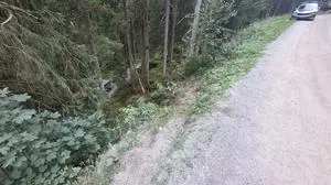 An dieser Stelle passierte der folgenschwere Unfall