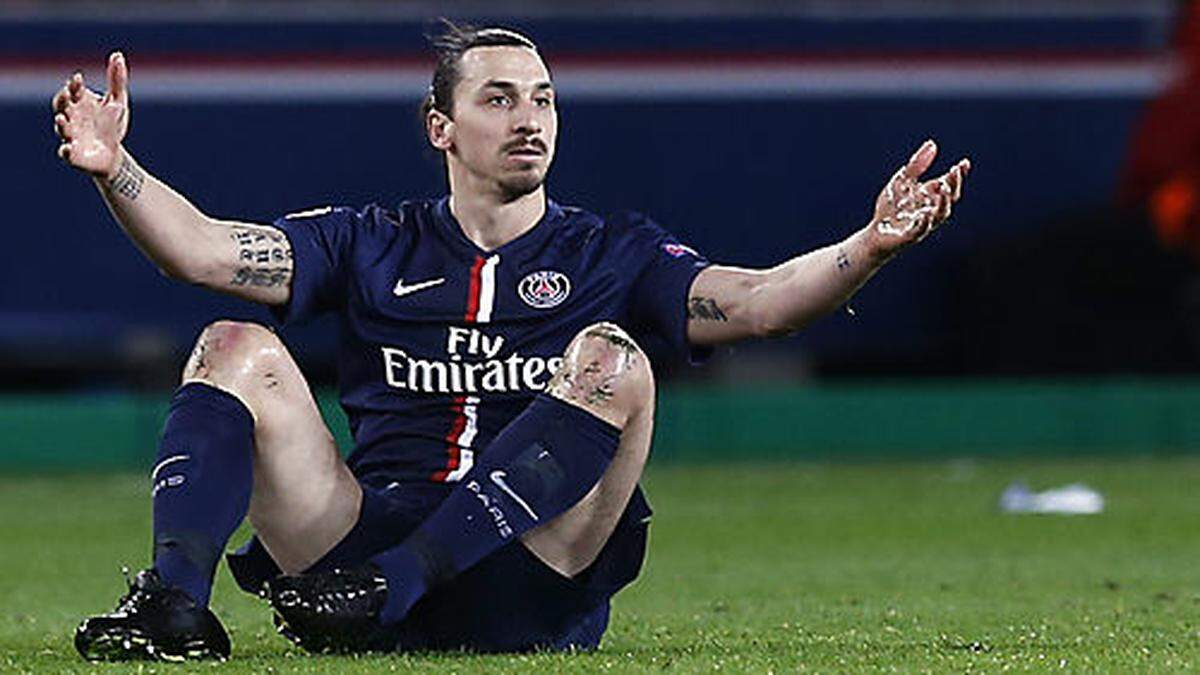 Das Temperament ist mit Zlatan Ibrahimovic wieder einmal durchgegangen