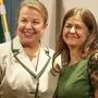 Hartinger-Klein und Kampus bei einem Treffen in Leoben: Heute geht es um die Details der geplanten Reformen