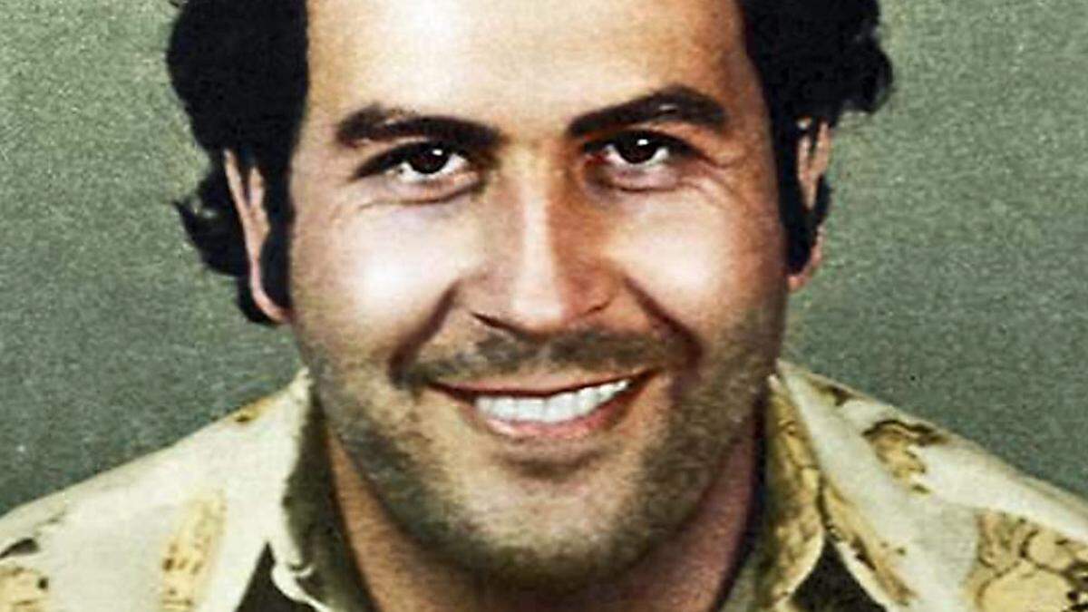 Drogenbaron Pablo Escobar in Medellín