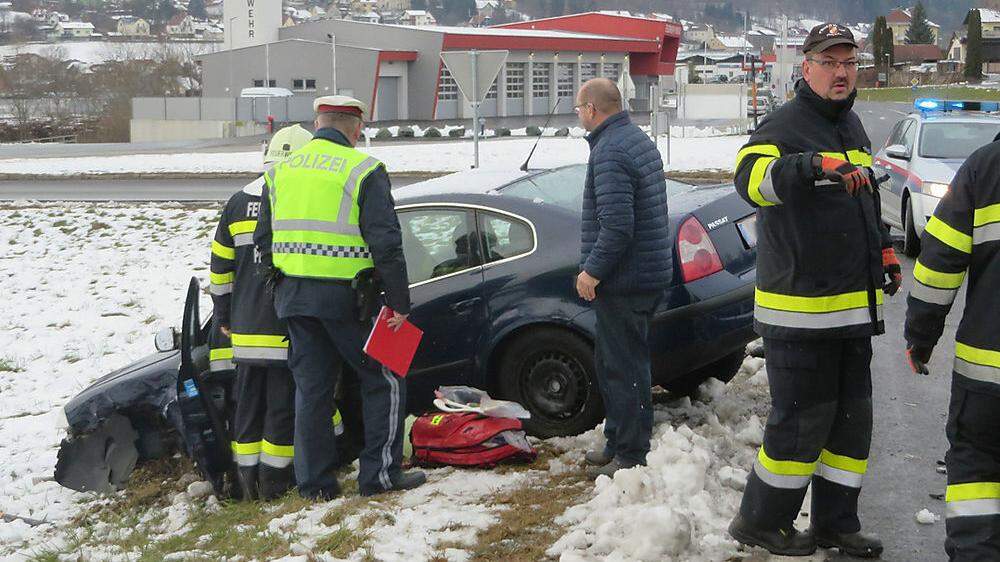 Der Unfall ereignete sich unweit der Feuerwehrhauses Pinggau