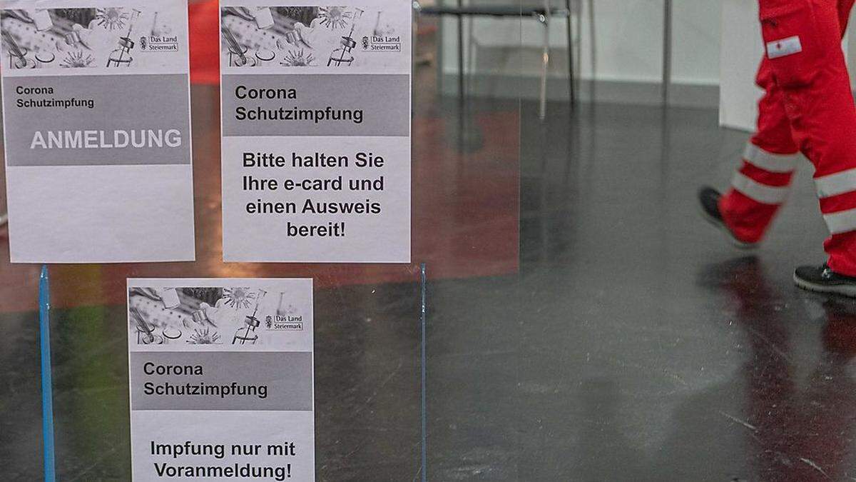 en ersten &quot;Stresstest&quot; werden die 22 Impfstraßen demnach am 19. und 20. März bestehen müssen. Dann wird das steirische Bildungspersonal geimpft