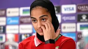 Sara Didar kämpfte mit den Tränen, als sie über Situation in ihrer Heimat sprach