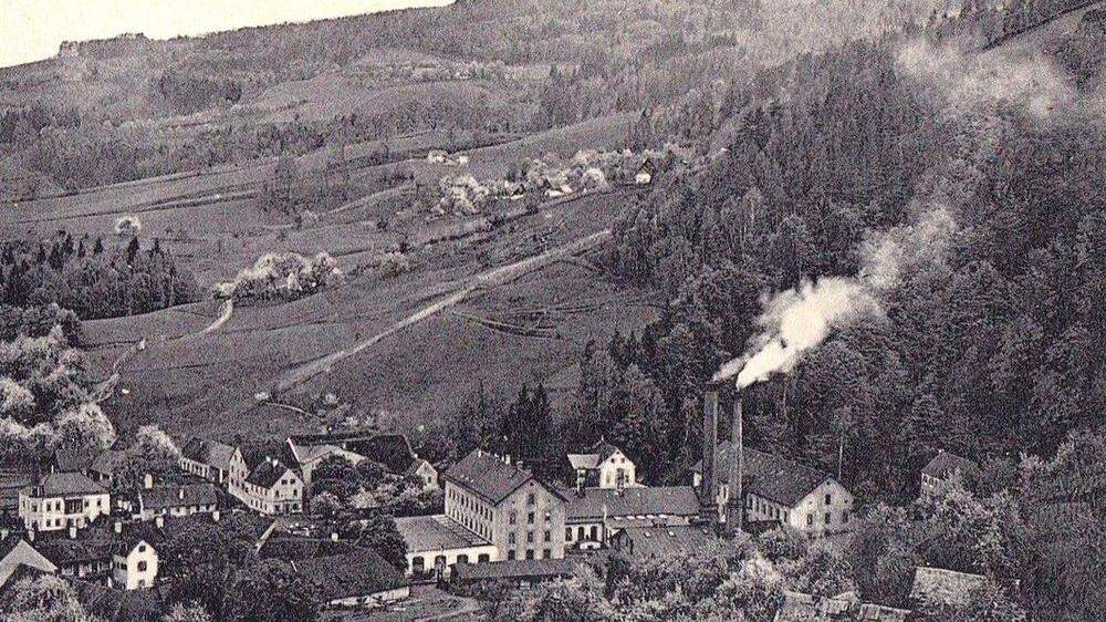 Die Deutschlandsberger Papierfabrik wurde 1929 geschlossen