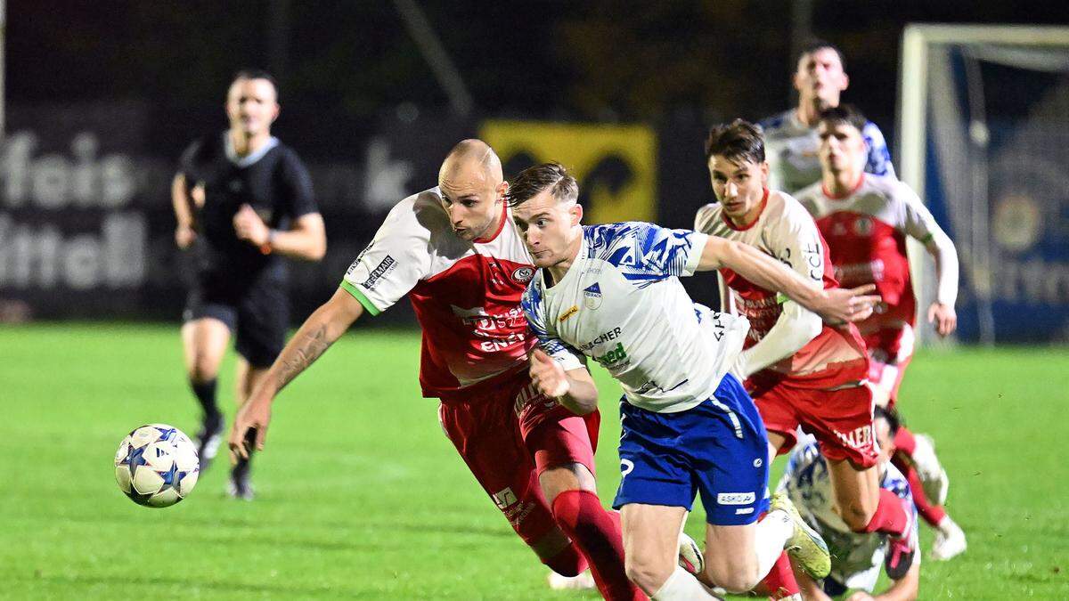 Martin Lamzari und Treibach hatten gegen Steyr die Nase vorne