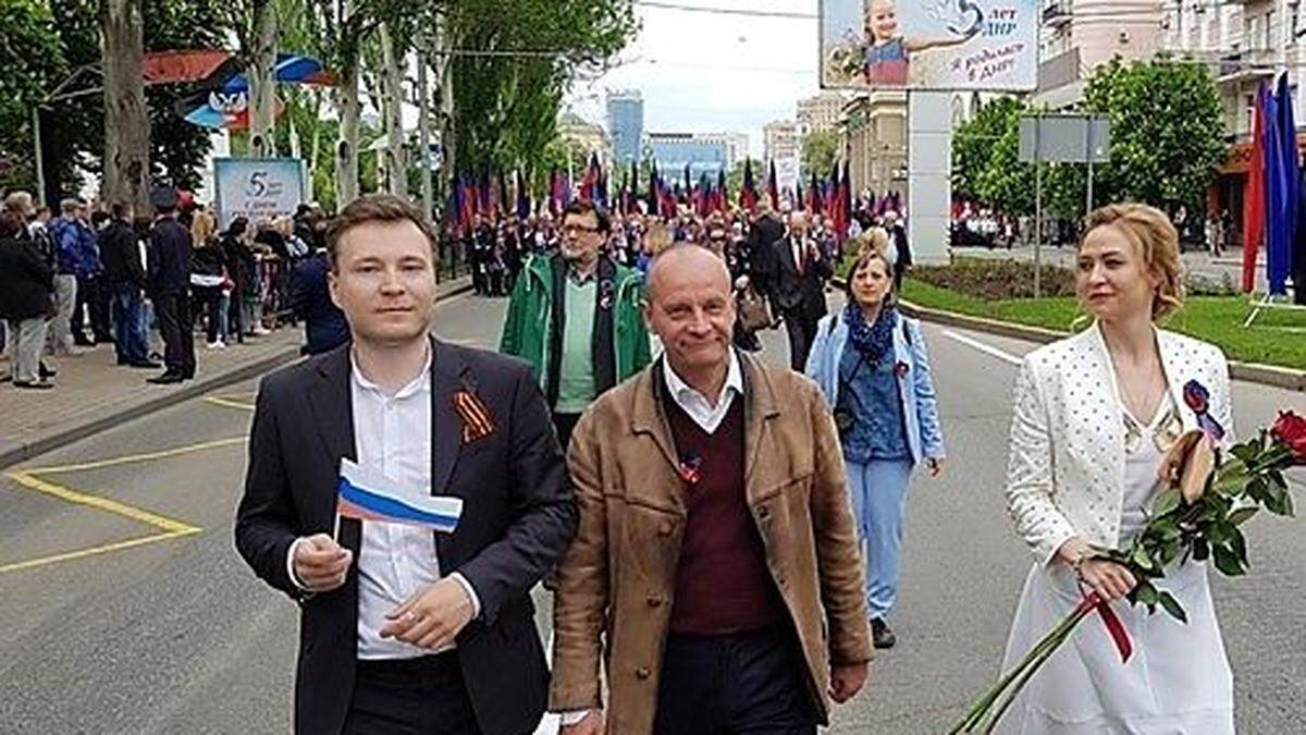 Die umstrittene Reise: Kurt Luttenberger und Werner Murgg auf &quot;Friedensmission&quot; in der Ostukraine